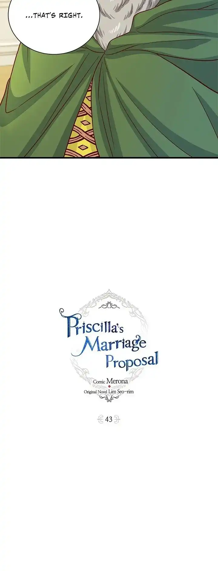 Priscilla's Marriage Request Chapter 43 6